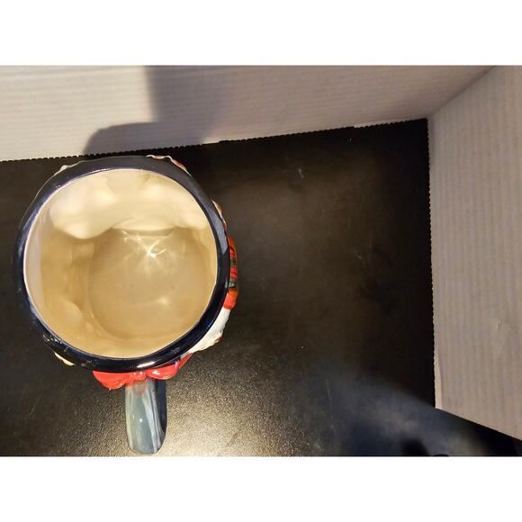 Tis the Season Christmas Holiday Rocking Horse Oversize Mug Susan Winget - Picture 5 of 11